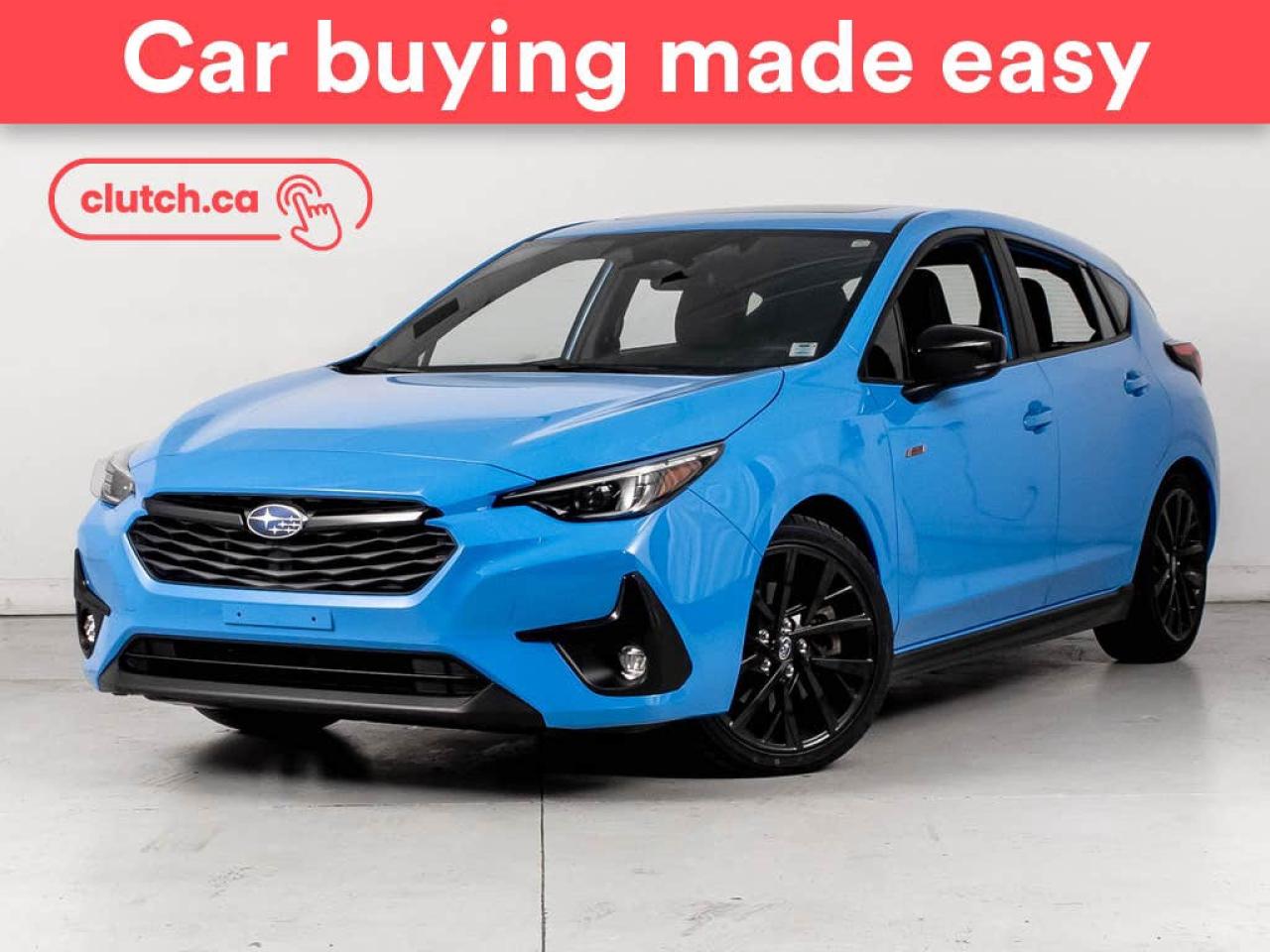 Used 2024 Subaru Impreza RS AWD w/ Apple CarPlay & Android Auto, Heated Steering Wheel, Sunroof for sale in Bedford, NS