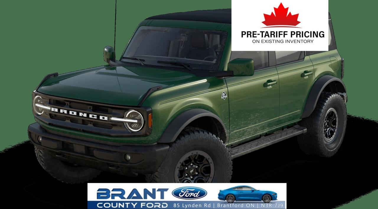 New 2025 Ford Bronco Outer Banks for sale in Brantford, ON
