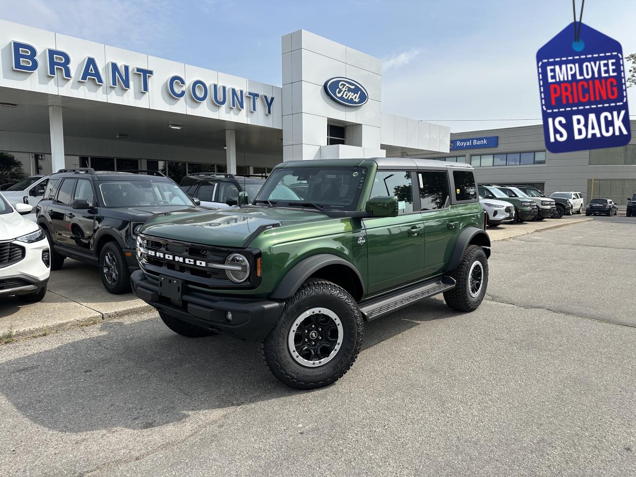 New 2025 Ford Bronco Outer Banks for sale in Brantford, ON