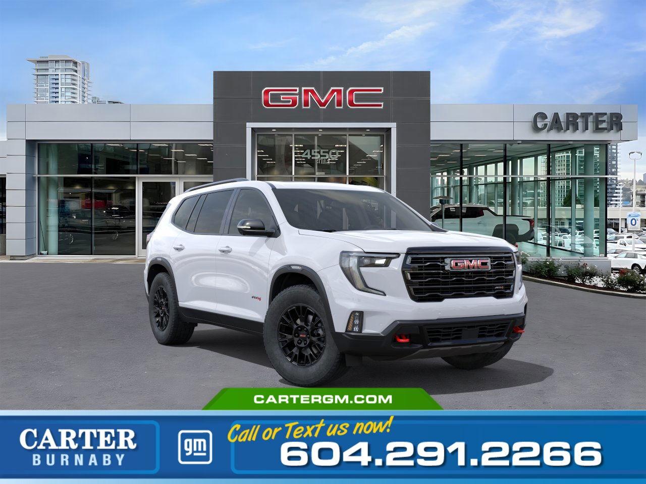 New 2025 GMC Acadia  for sale in Burnaby, BC