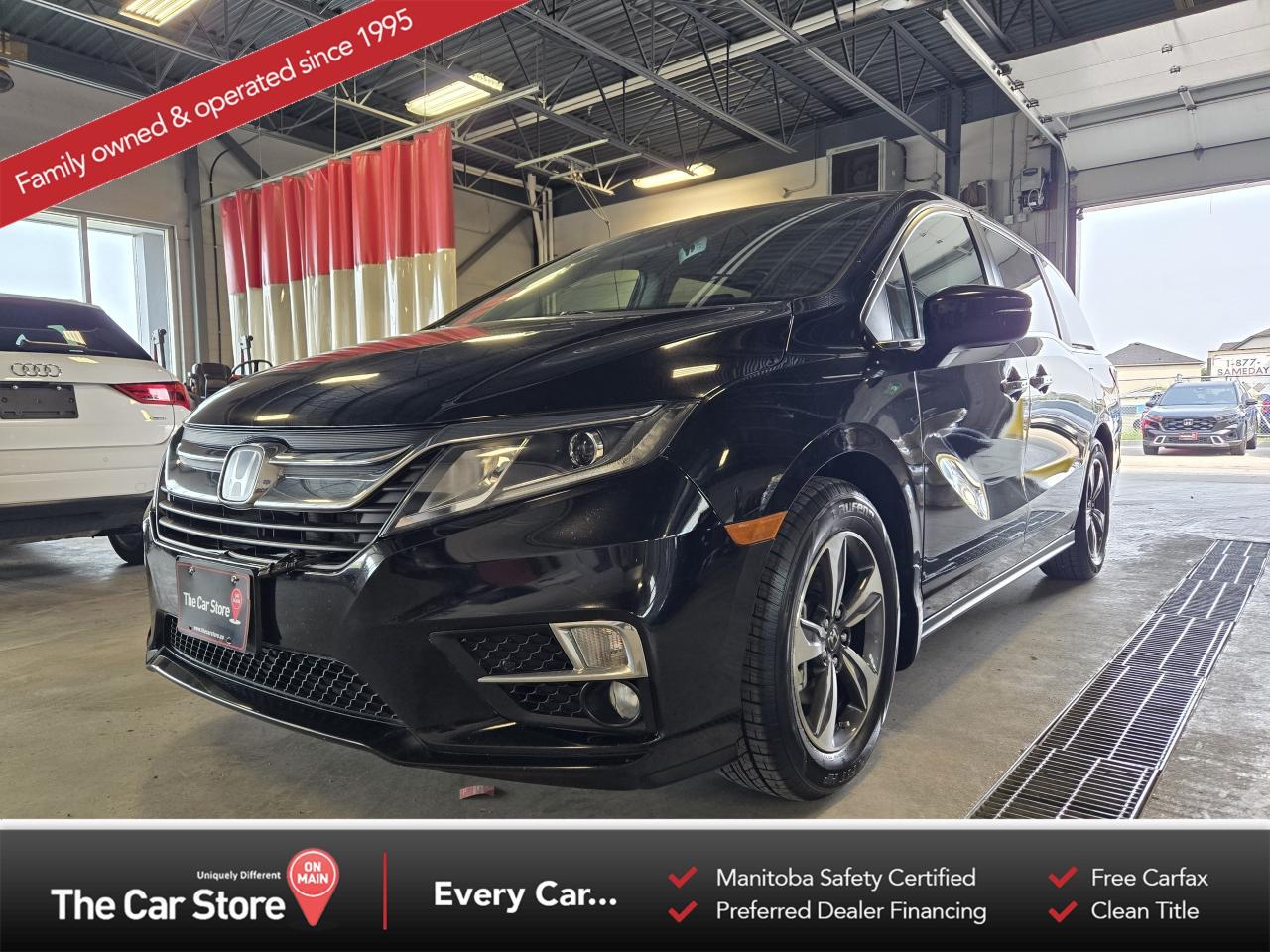 Used 2019 Honda Odyssey Leather/Carplay/Sunroof/1 Owner/0 Accident for sale in Winnipeg, MB
