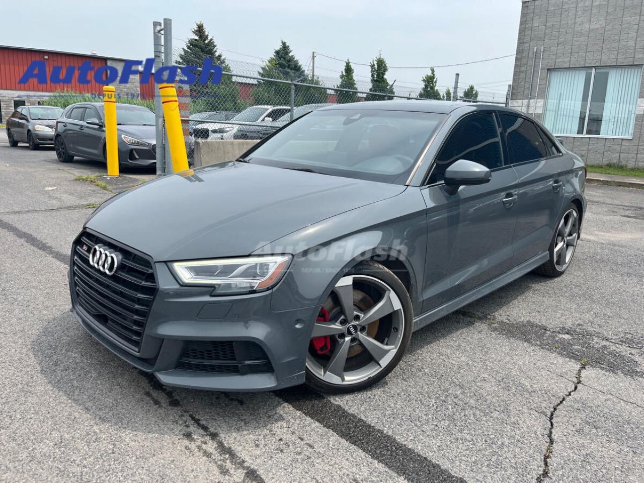 Used 2019 Audi S3 Sedan PRESTIGE, CAMERA, CUIR ROUGE, TOIT, SIEGES CHAUFF for sale in Saint-Hubert, QC