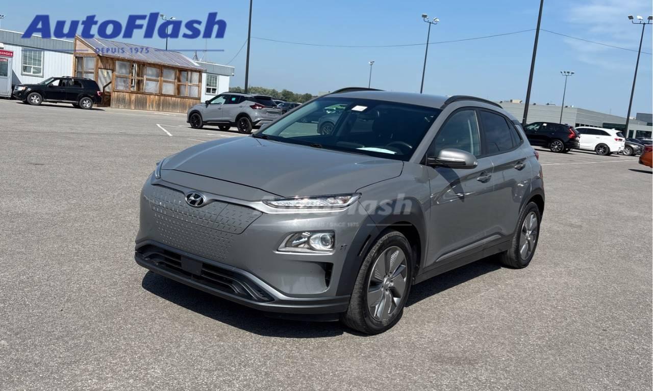 Used 2021 Hyundai KONA Electric PREFERRED, ELECTRIC, AUTONOMIE 412KM, CARPLAY for sale in Saint-Hubert, QC