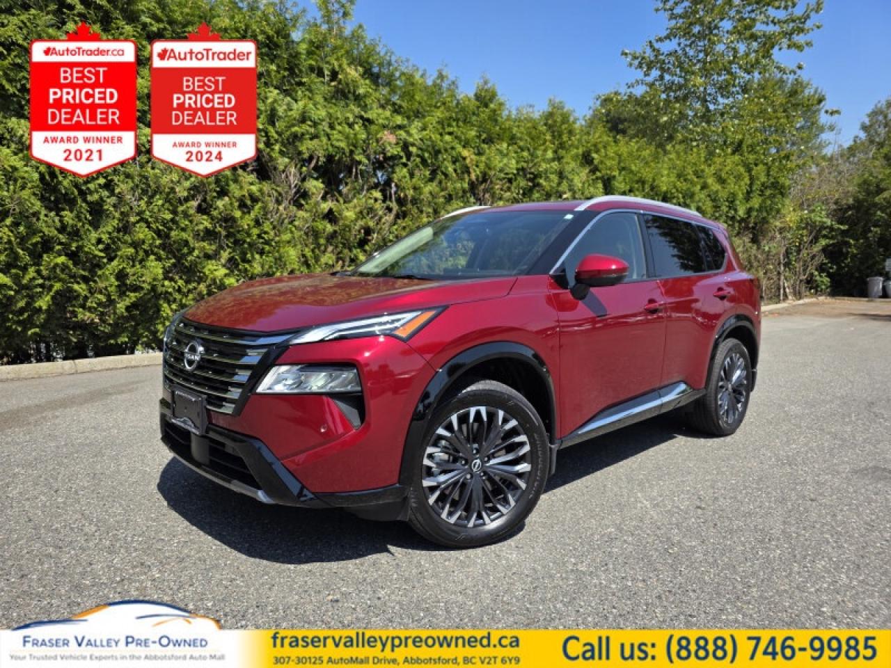 Used 2025 Nissan Rogue Platinum  - HUD -  Leather Seats for sale in Abbotsford, BC