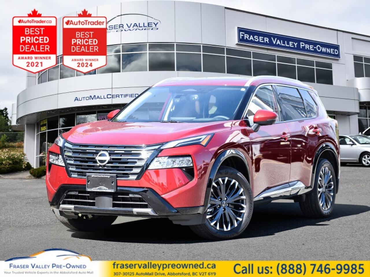 Used 2025 Nissan Rogue Platinum  - HUD -  Leather Seats for sale in Abbotsford, BC