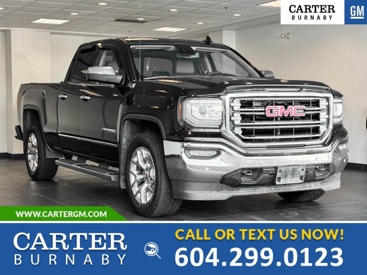Used 2018 GMC Sierra 1500 SLT 4WD | 5.3L ENGINE/POWER & HEAT SEAT for sale in Burnaby, BC