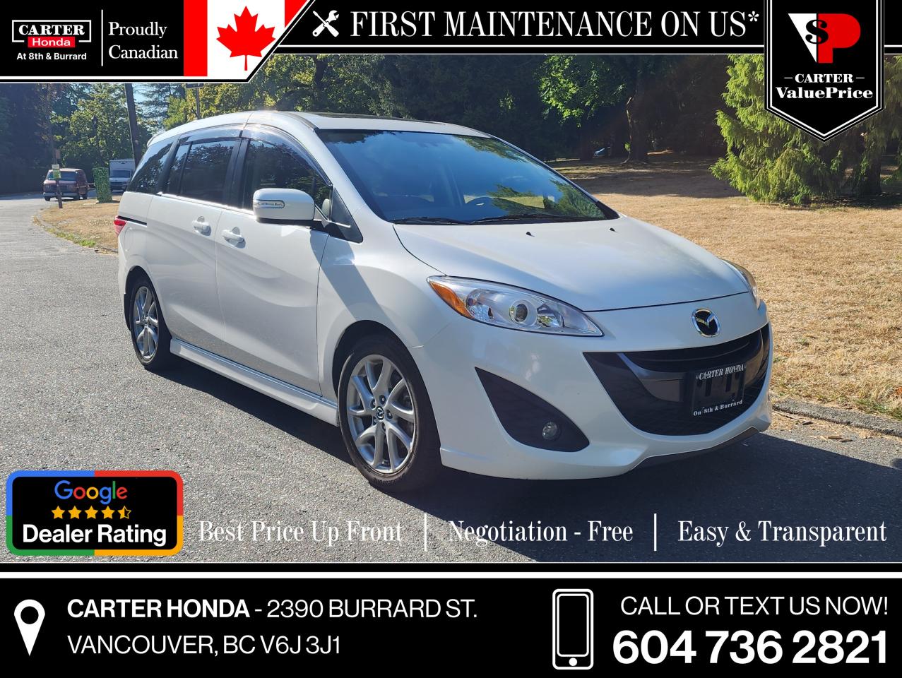 Used 2017 Mazda MAZDA5 4dr Wgn Auto GT for sale in Vancouver, BC