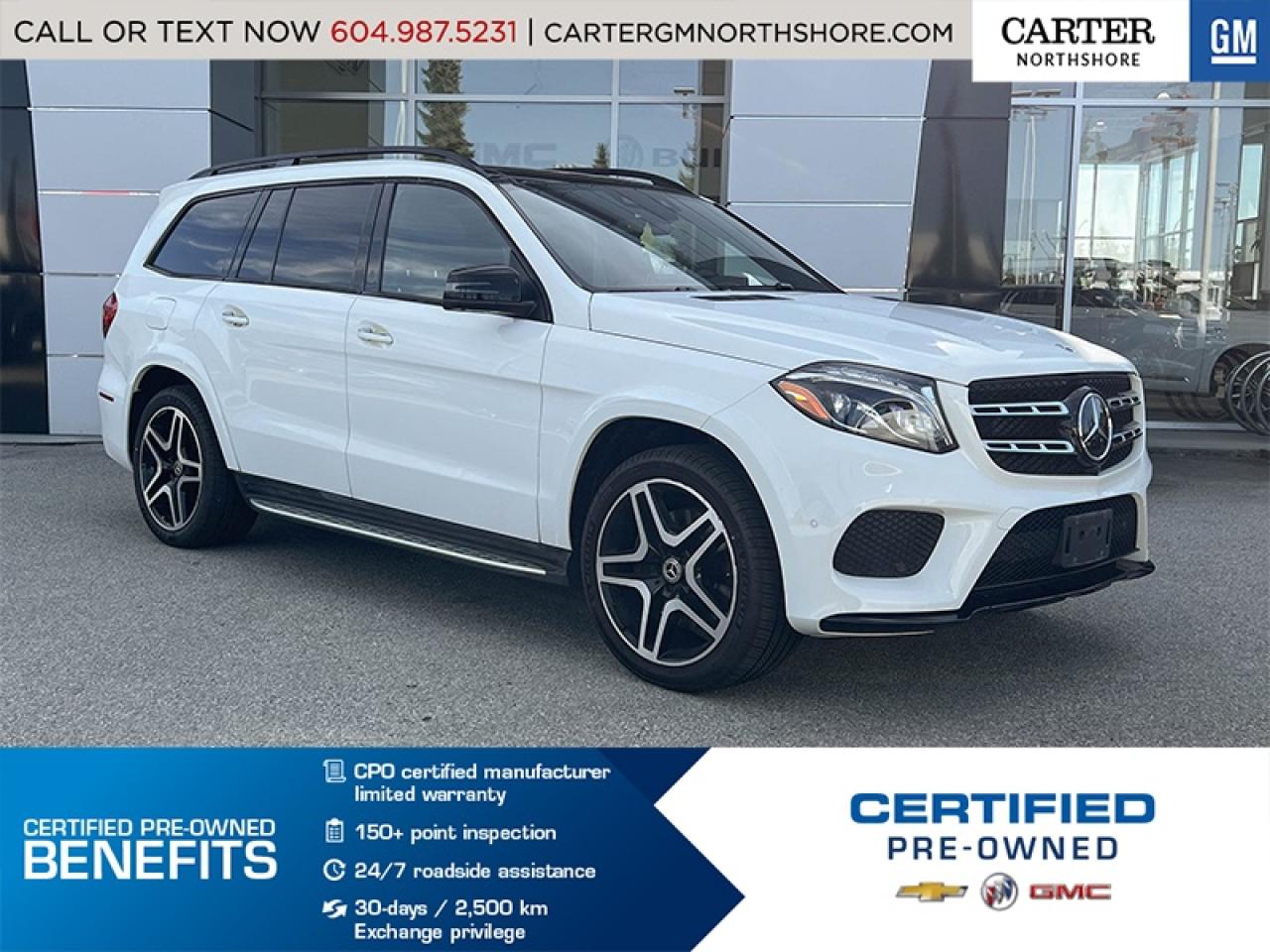 Used 2018 Mercedes-Benz GLS 450 4MATIC | Air Suspension/Pano Sunroof/Navi for sale in North Vancouver, BC