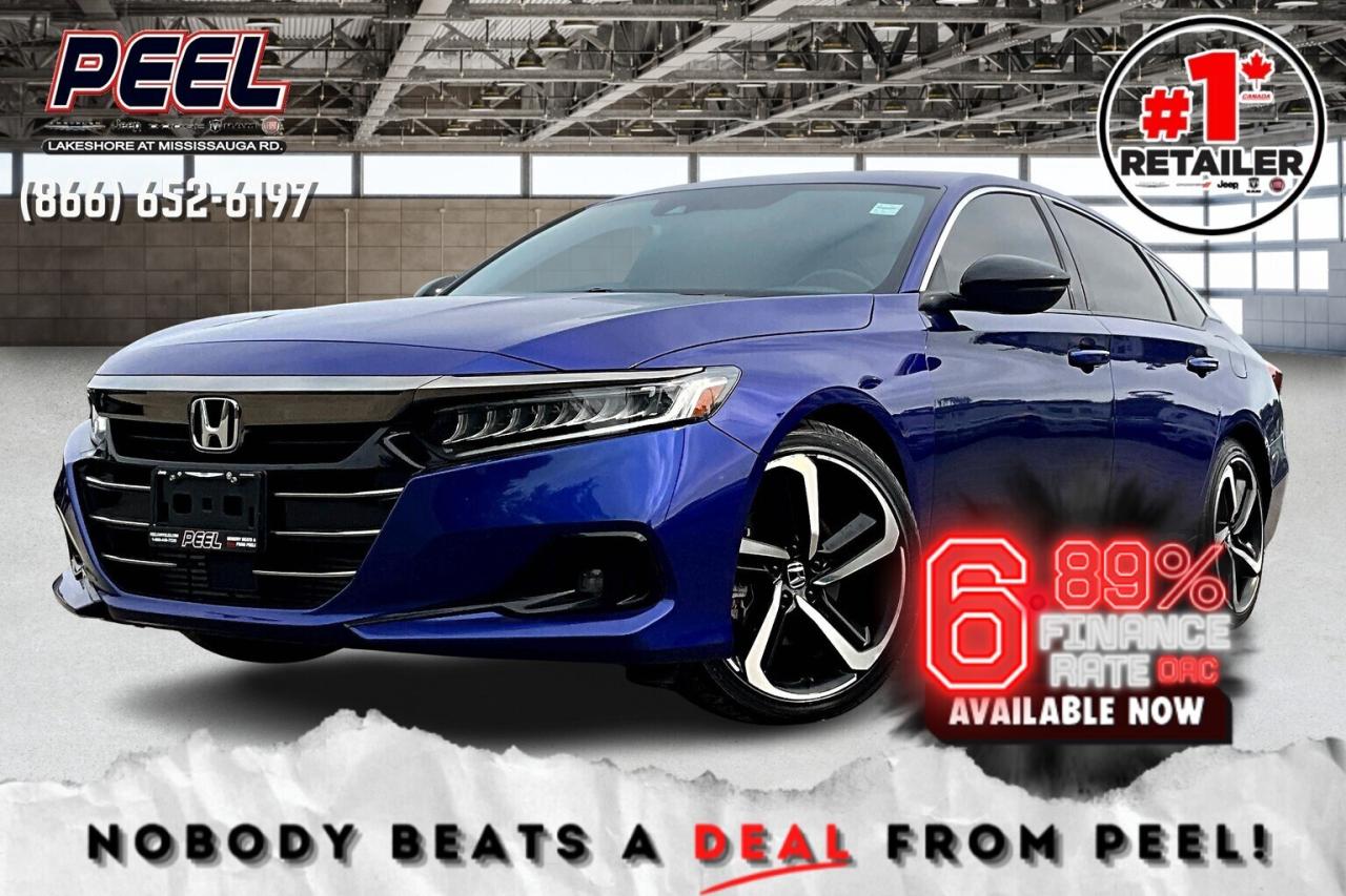 Used 2022 Honda Accord Sedan Sport 1.5T | Sunroof | Heated Seats | Safety | FWD for sale in Mississauga, ON