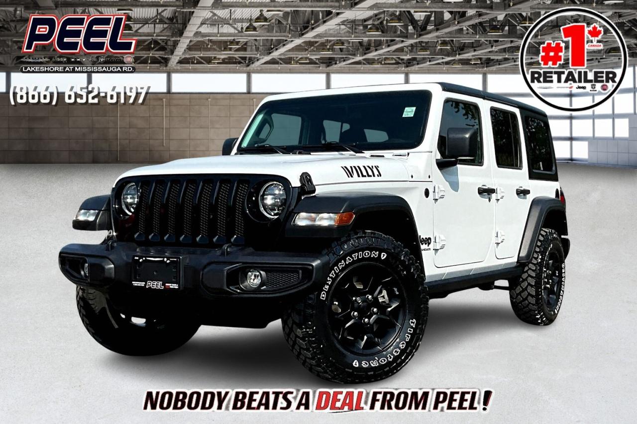Used 2023 Jeep Wrangler Willys 4Dr | ColdWeather | NAV | Alpine | Tow |4X4 for sale in Mississauga, ON