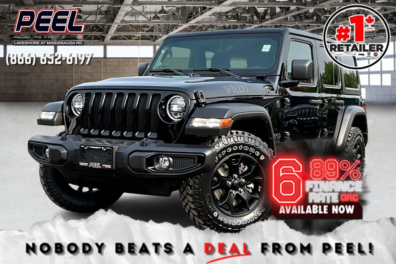 Used 2023 Jeep Wrangler Willys 4Dr | Cold Weather | Alpine | NAV | 4X4 for sale in Mississauga, ON