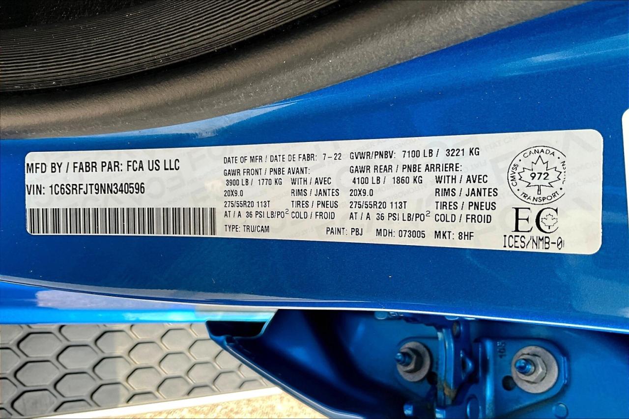 2022 RAM 1500 Laramie Sport | Vented Leather | Level 2 | 4x4 Photo