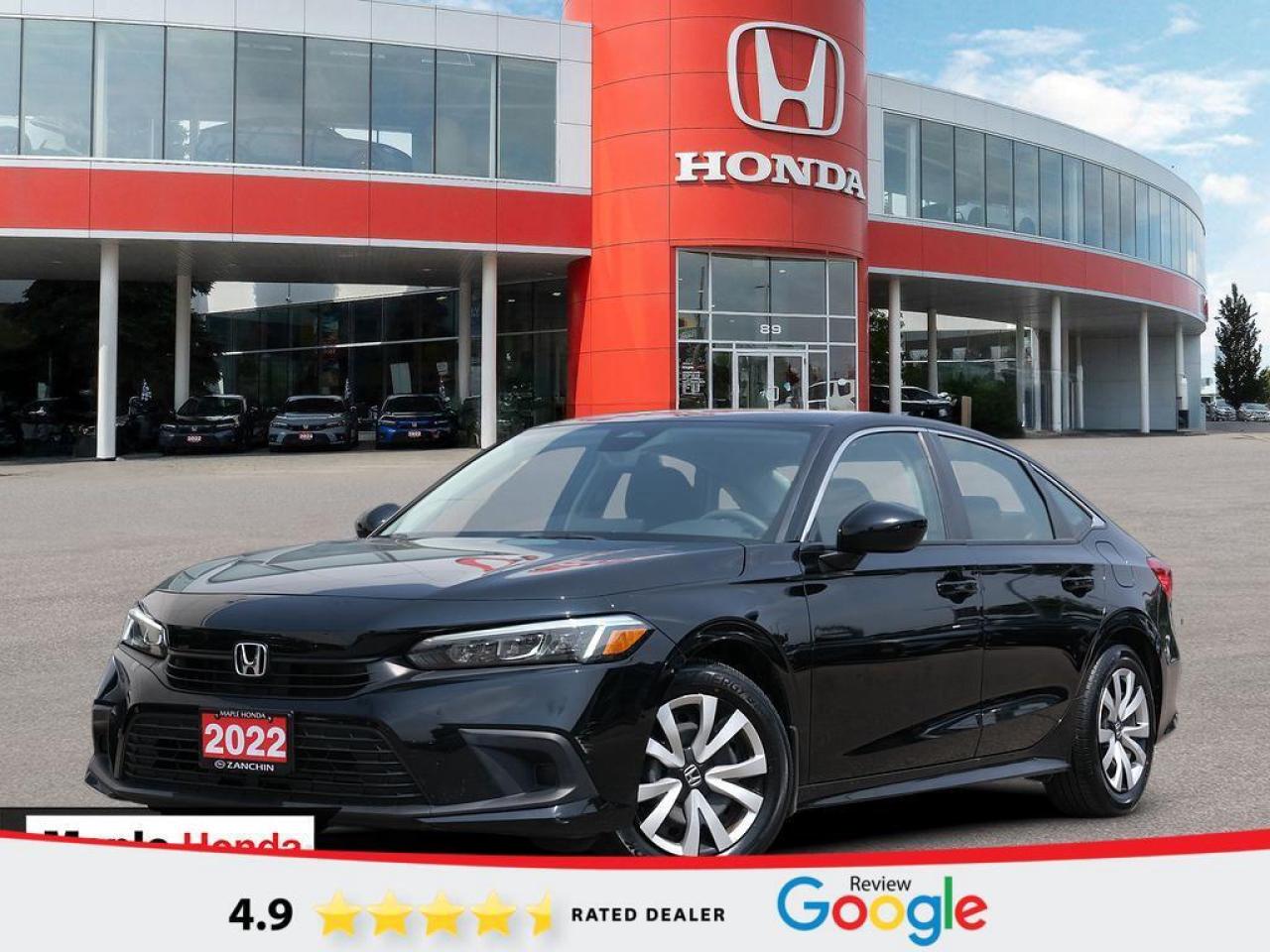 Used 2022 Honda Civic Sedan Auto Start| Honda Sensing| Apple Car Play| Android for sale in Vaughan, ON