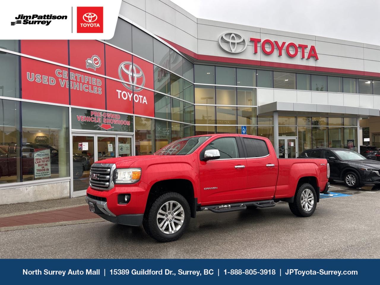 Used 2015 GMC Canyon Extended 4x4 SLT for sale in Surrey, BC