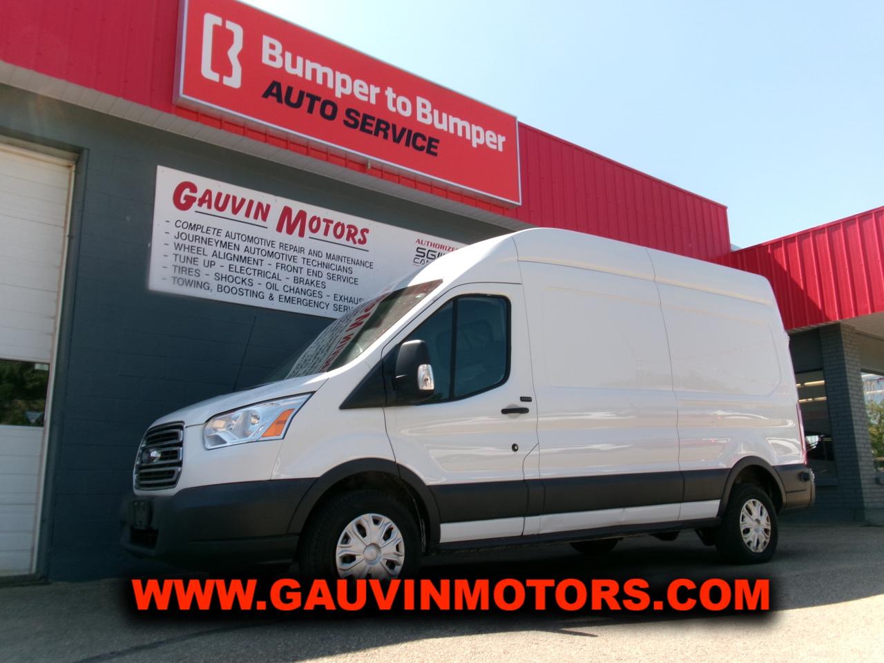 Used 2018 Ford Transit VAN T-350 148  Hi Rf 9500 GVWR Sliding Dr, Insulated for sale in Swift Current, SK