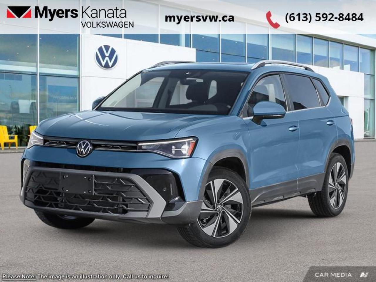 New 2025 Volkswagen Taos Comfortline  - Sunroof for sale in Kanata, ON