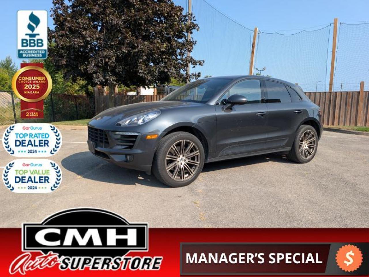 Used 2017 Porsche Macan Premium Package Plus  **VERY CLEAN** for sale in St. Catharines, ON