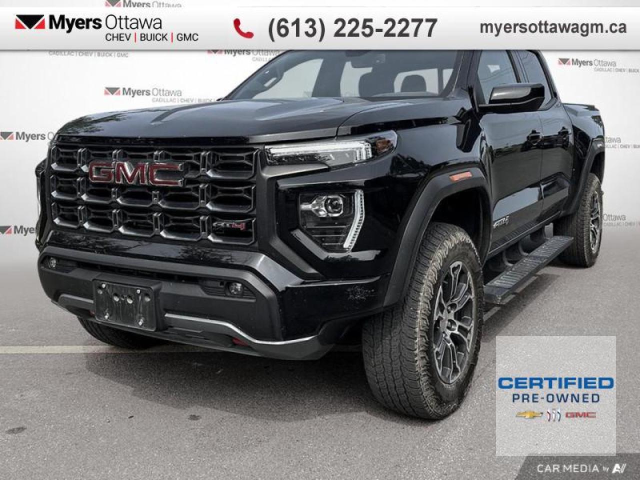 Used 2024 GMC Canyon AT4  AT4, CREW, PRO TRAILERING, LEATHER for sale in Ottawa, ON
