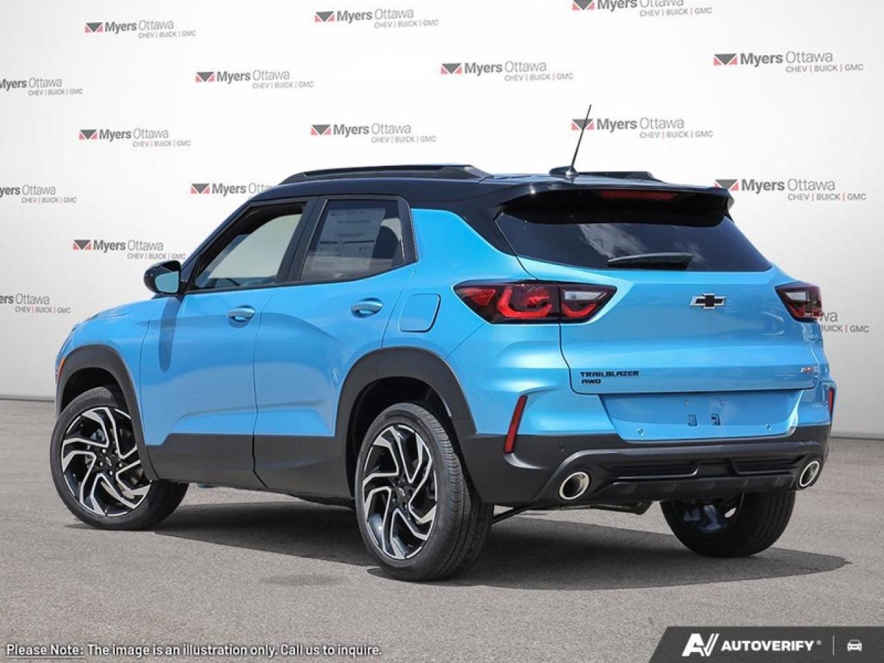 2026 Chevrolet TrailBlazer RS  RS AWD, SUNROOF, MARINA BLUE Photo3