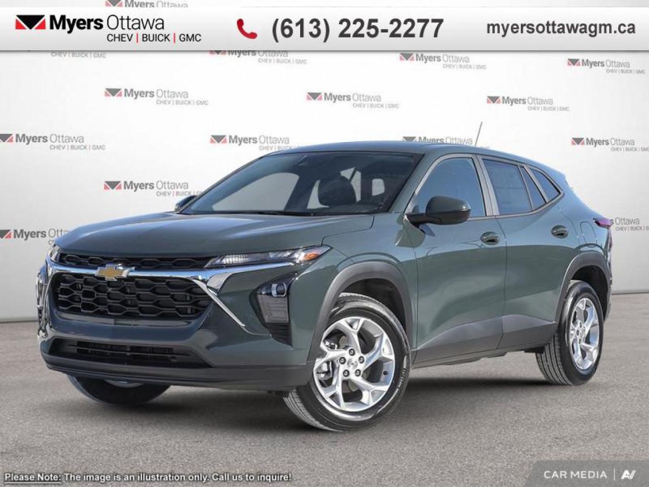 New 2025 Chevrolet Trax LS  LS, CYPRESS GREY, IN STOCK for sale in Ottawa, ON