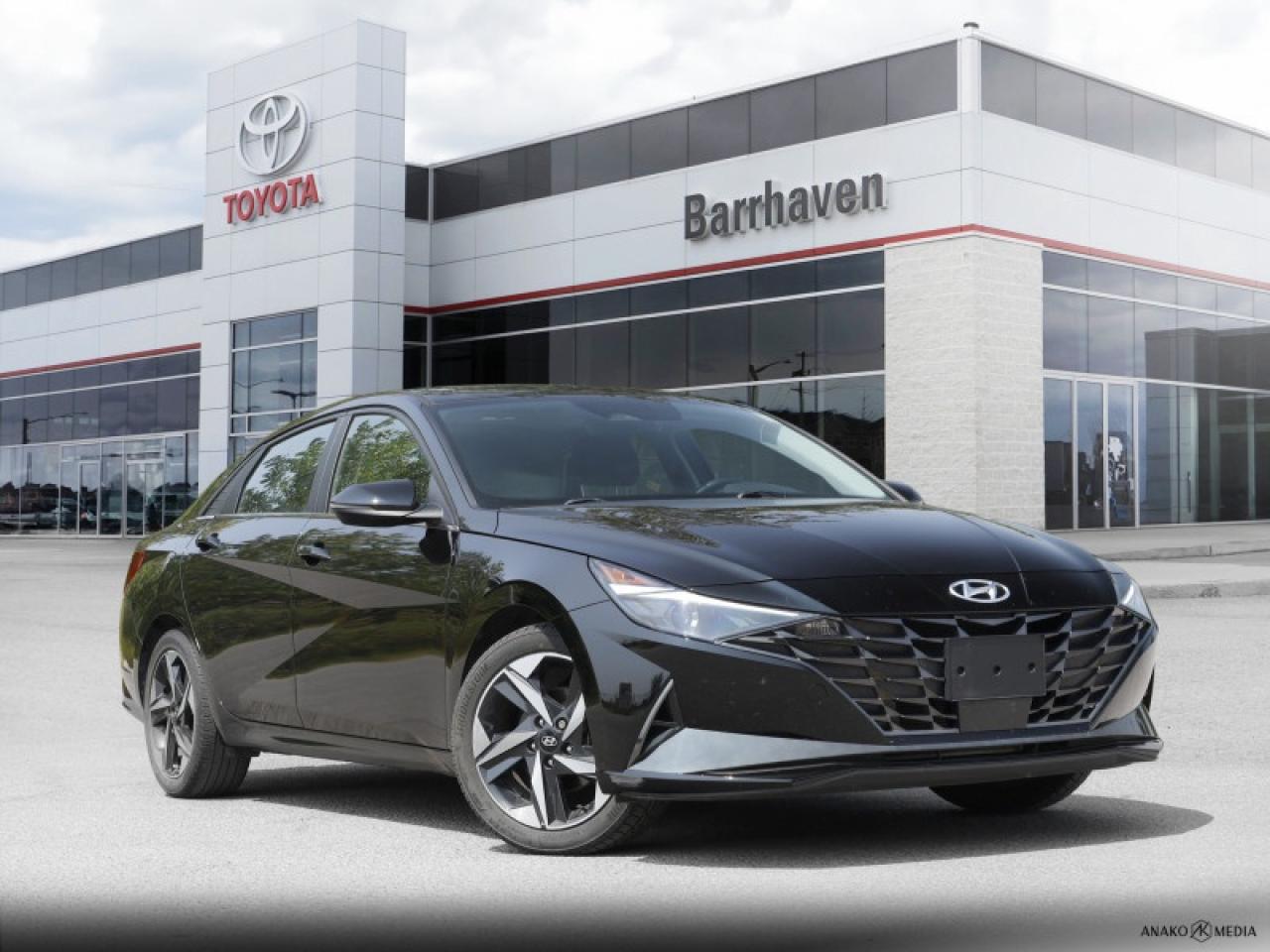 Used 2021 Hyundai Elantra Ultimate IVT  - Sunroof -  Leather Seats - $156 B/W for sale in Ottawa, ON