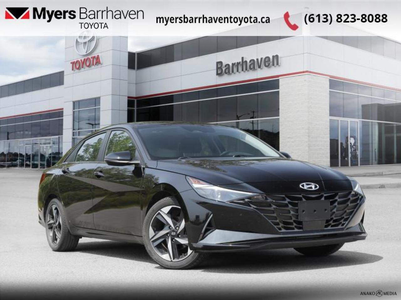 Used 2021 Hyundai Elantra Ultimate IVT  - Sunroof -  Leather Seats - $156 B/W for sale in Ottawa, ON