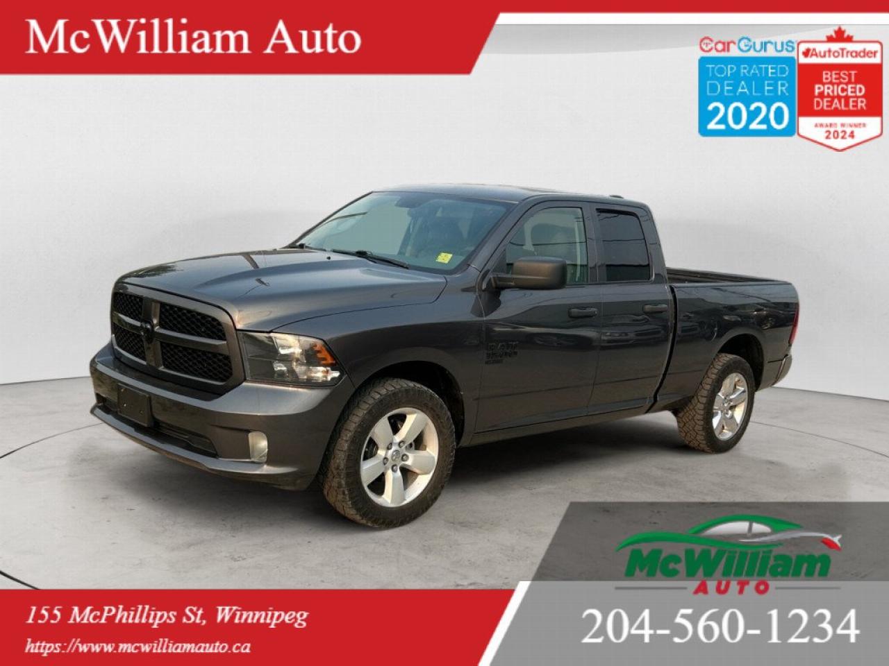 Used 2019 RAM 1500 Classic ST 4x4 |BACK UP CAM|CLEAN CONDITION|RELIABLE & CAPABLE| for sale in Winnipeg, MB