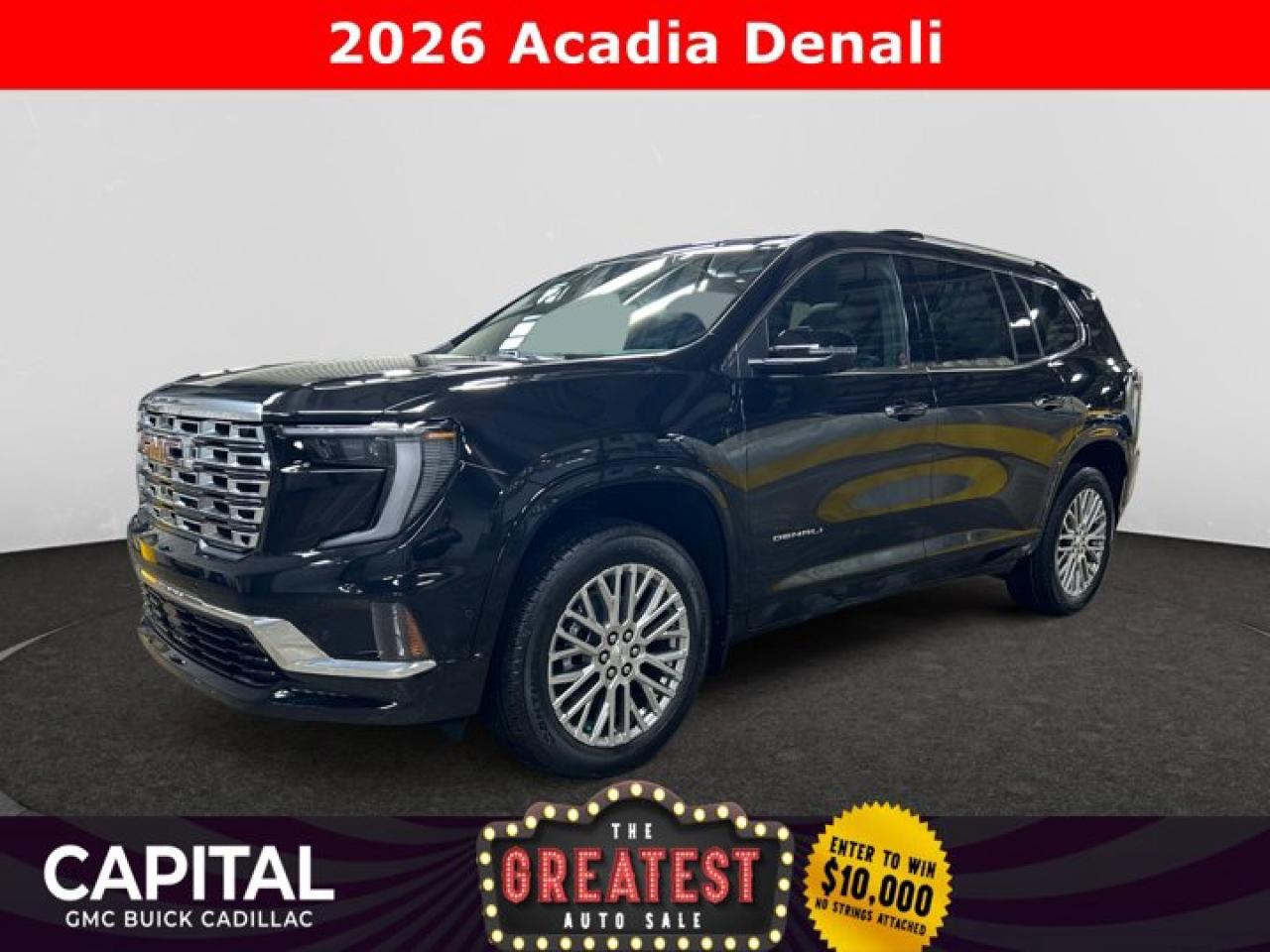 New 2026 GMC Acadia Denali AWD for sale in Regina, SK