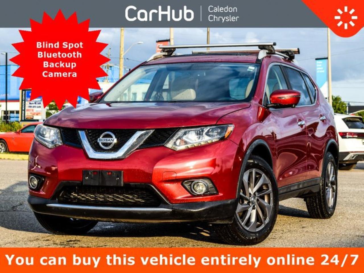 Used 2016 Nissan Rogue SL AWD Pano Sunroof Navi Leather Heated Frt Seats for sale in Bolton, ON