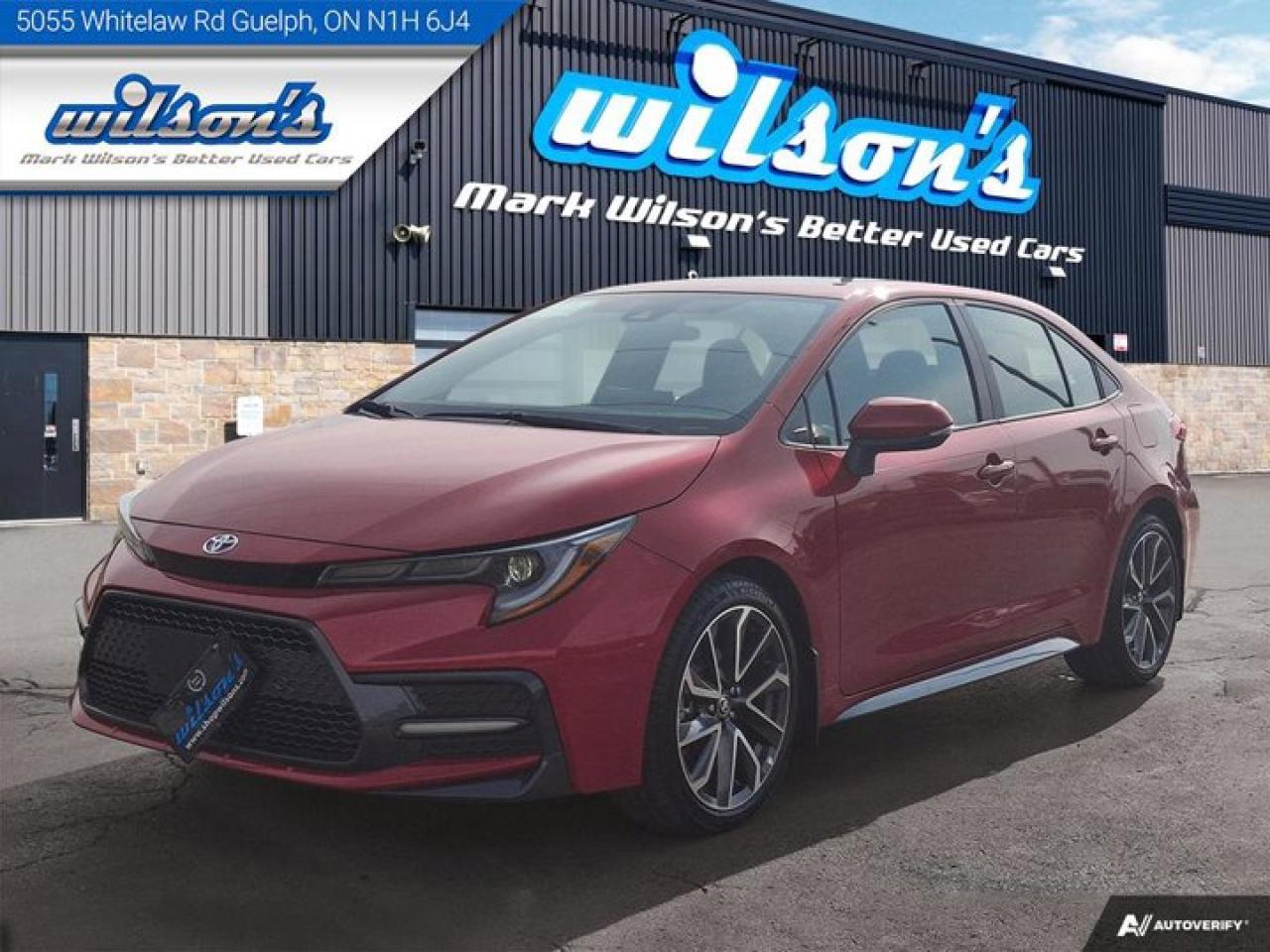 Used 2021 Toyota Corolla SE Upgrade | Sunroof | Adaptive Cruise Control | Apple CarPlay & Android Auto | Heated Seats & More! for sale in Guelph, ON