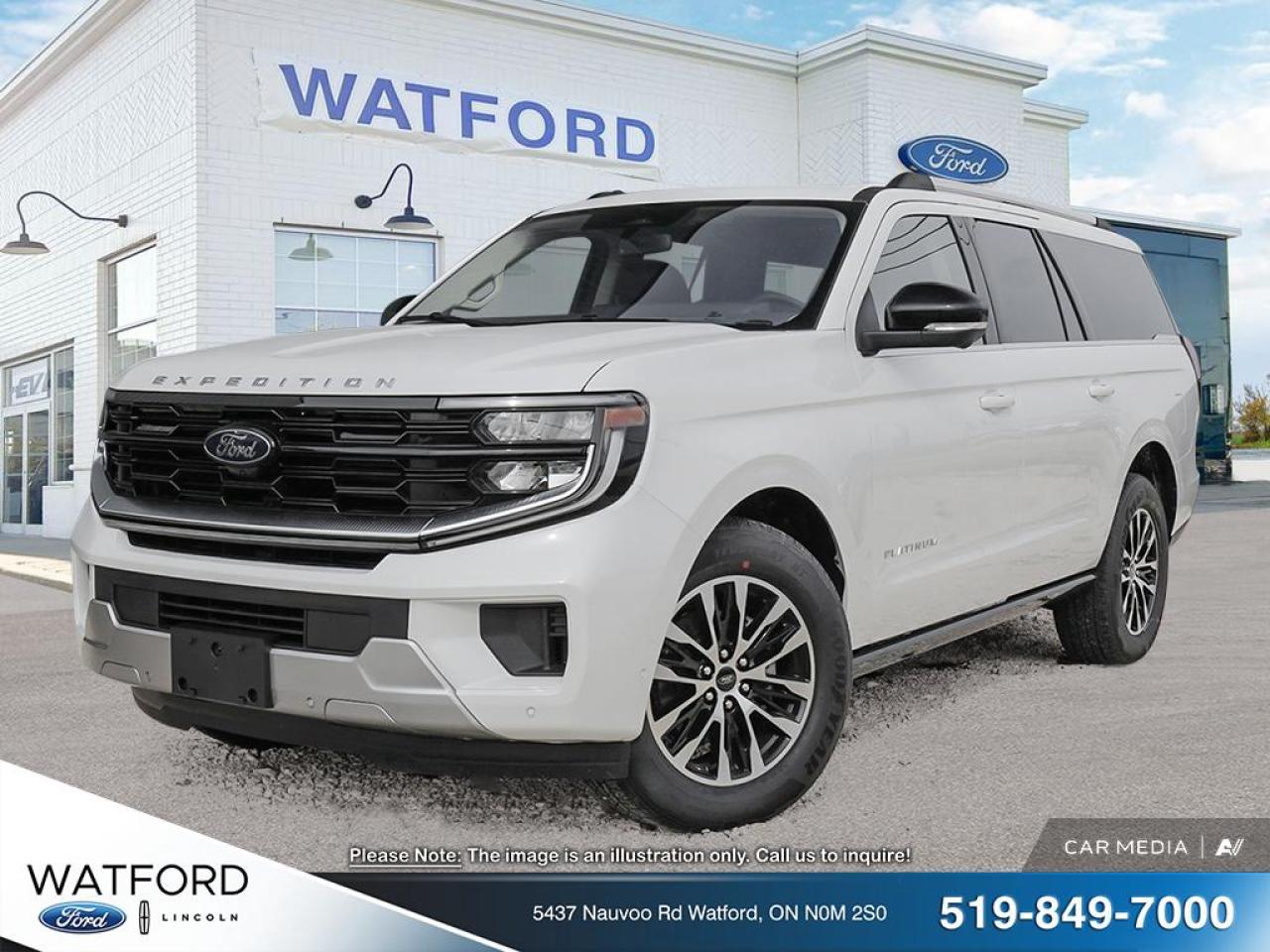New 2025 Ford Expedition Platinum Max for sale in Watford, ON
