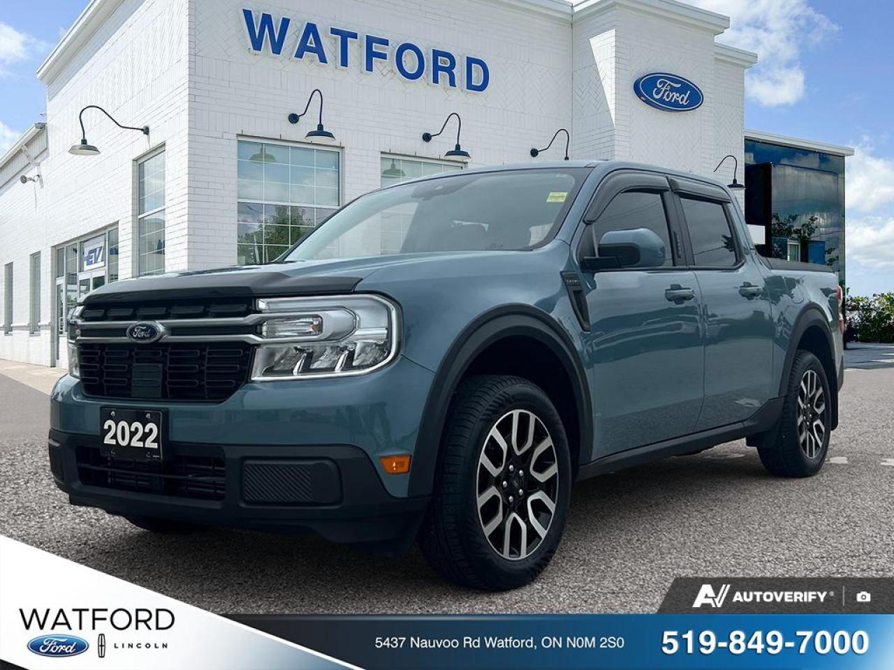 Used 2022 Ford Maverick Lariat AWD SuperCrew for sale in Watford, ON