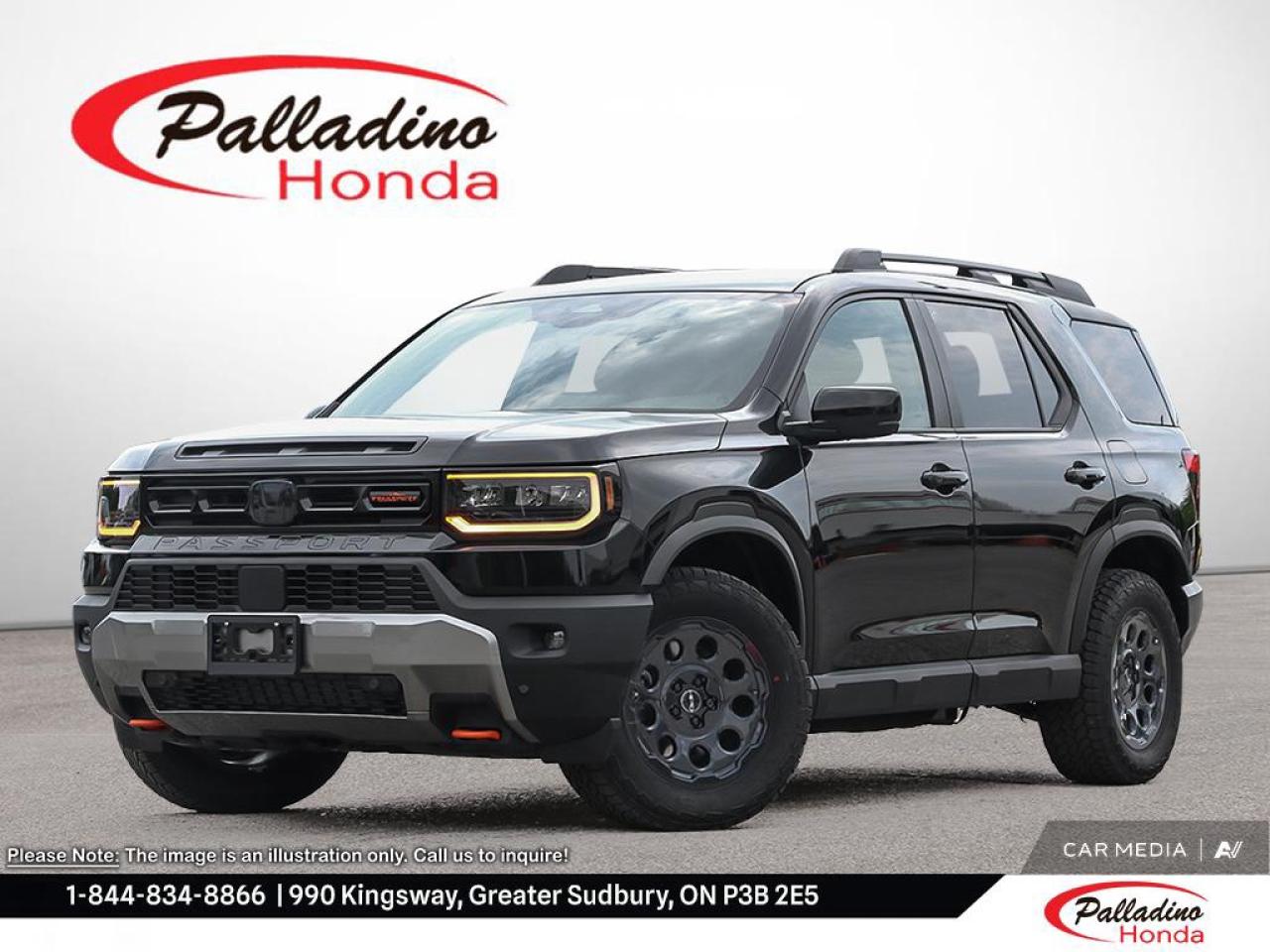 New 2026 Honda Passport TrailSport Touring Blackout for sale in Greater Sudbury, ON