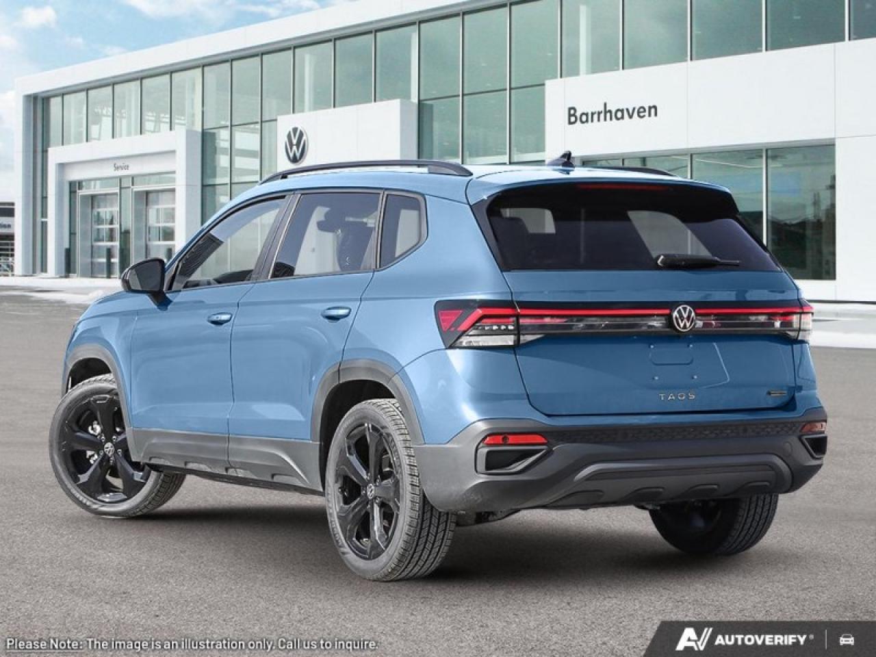 2026 Volkswagen Taos Comfortline Black Edition Photo3