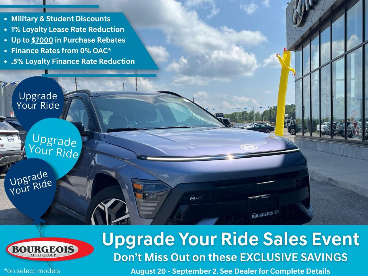 New 2026 Hyundai KONA 1.6T N Line AWD w/Two-Tone Roof for sale in Midland, ON