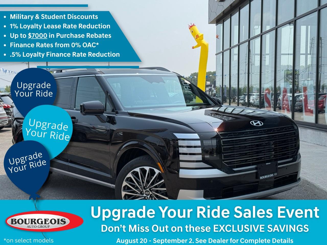 New 2026 Hyundai PALISADE ULTIMATE CALLIGRAPHY AWD for sale in Midland, ON