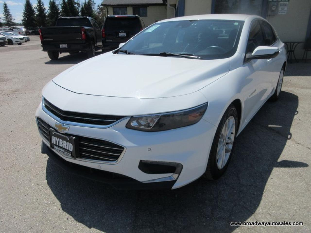 Used 2017 Chevrolet Malibu FUEL EFFICIENT LT-MODEL 5 PASSENGER 1.8L - HYBRID.. TOUCH SCREEN DISPLAY.. BACK-UP CAMERA.. BLUETOOTH SYSTEM.. KEYLESS ENTRY.. for sale in Bradford, ON