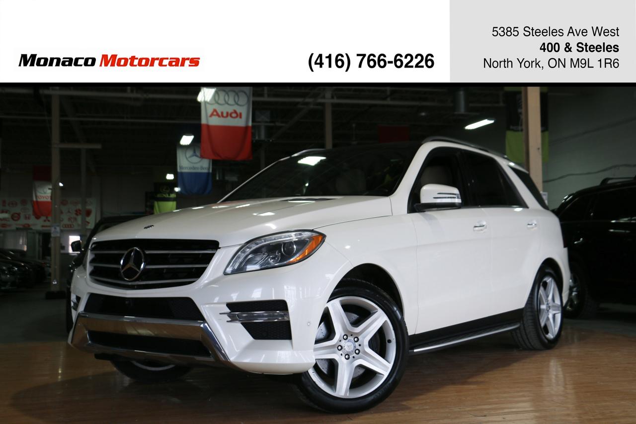 Used 2014 Mercedes-Benz M-Class ML550 4MATIC - AMG|PANO|NAVI|360CAM|BLINDSPOT for sale in North York, ON