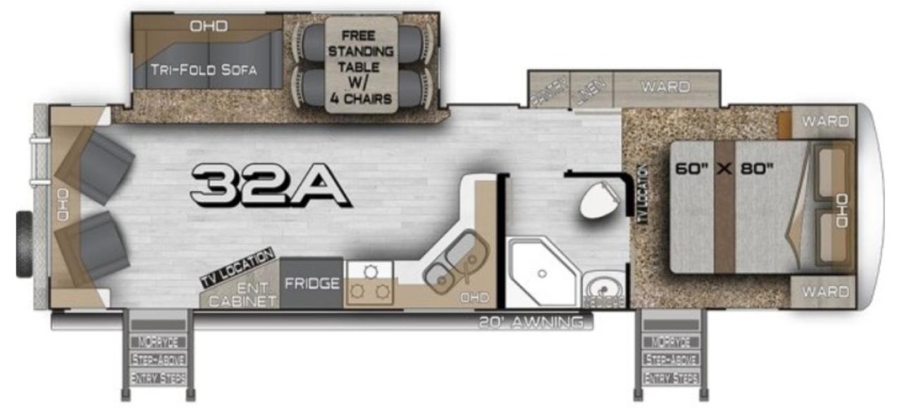 2024 Arctic Fox North Fork 32A 