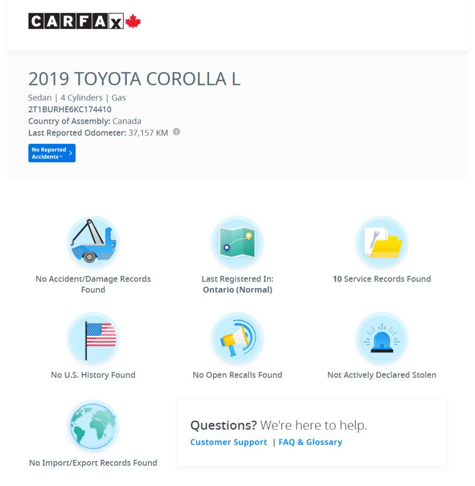 2019 Toyota Corolla LE+Adaptive Cruise+LOW KMS! CLEAN CARFAX! - Photo #5