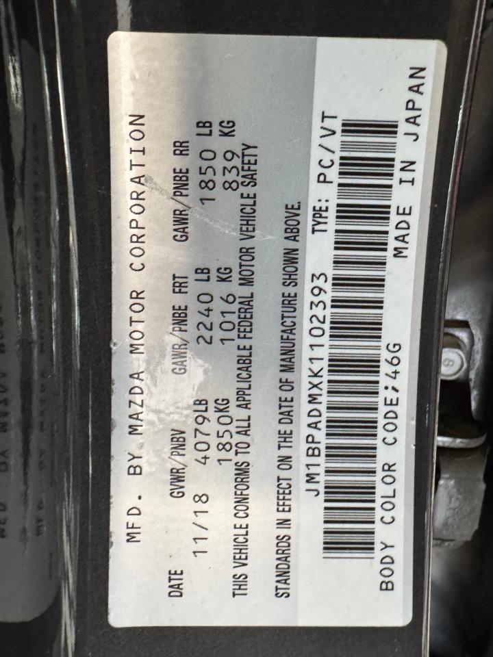 2019 Mazda MAZDA3 GT+New Tires+Brakes+Leather+Roof+CLEAN CARFAX - Photo #40