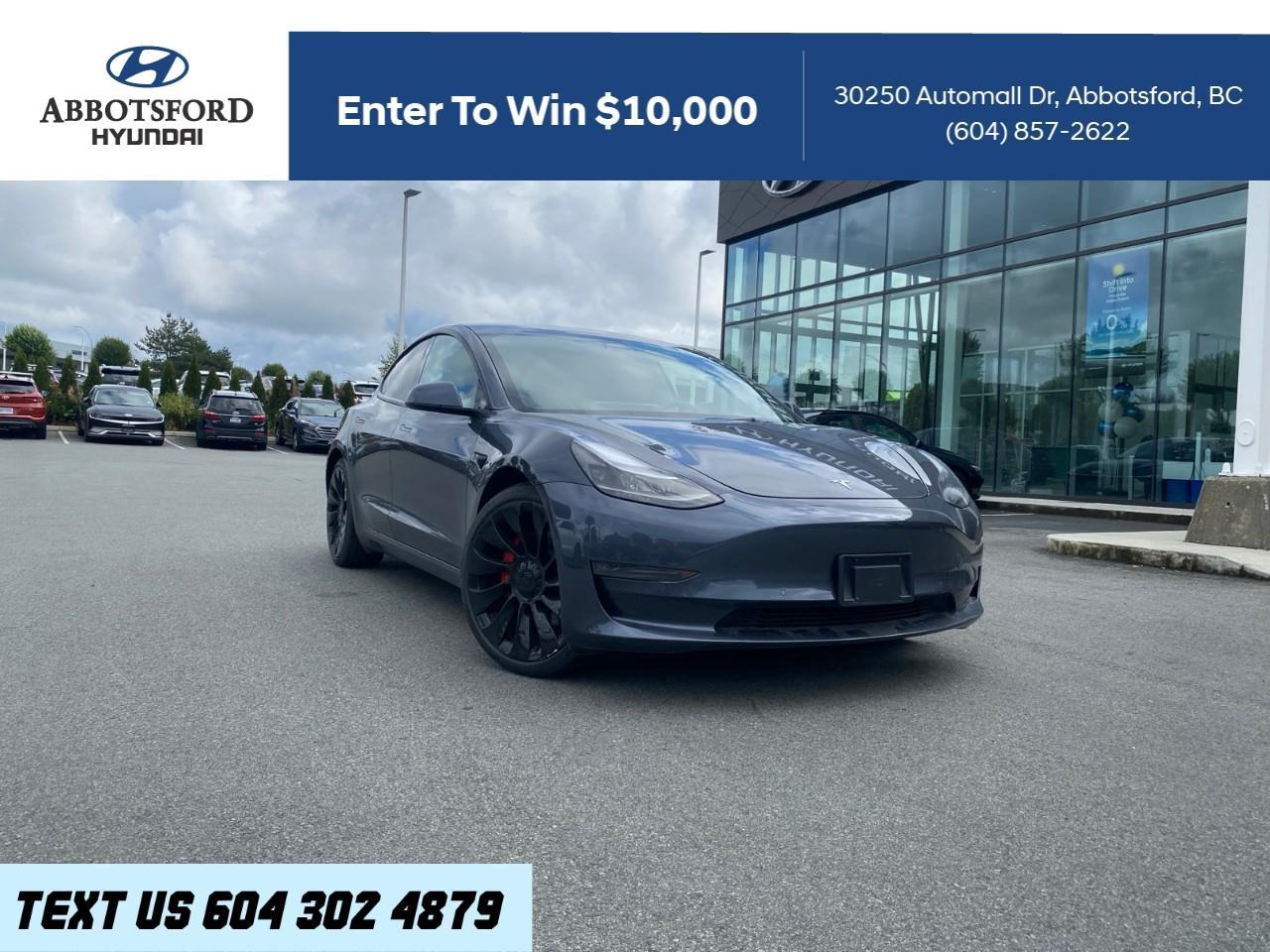 Used 2022 Tesla Model 3 Performance for sale in Abbotsford, BC