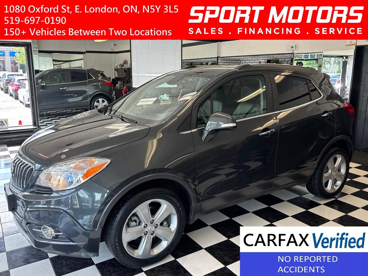Used 2016 Buick Encore Leather+New Tires+Brakes+Camera+Heated Seats for sale in London, ON