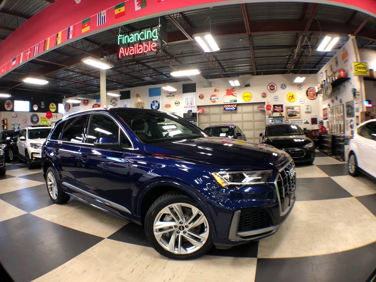 Used 2021 Audi Q7 S-LINE AWD 7 PASS NAVI LEATHER PAN/ROOF B/SPOT CAM for sale in North York, ON