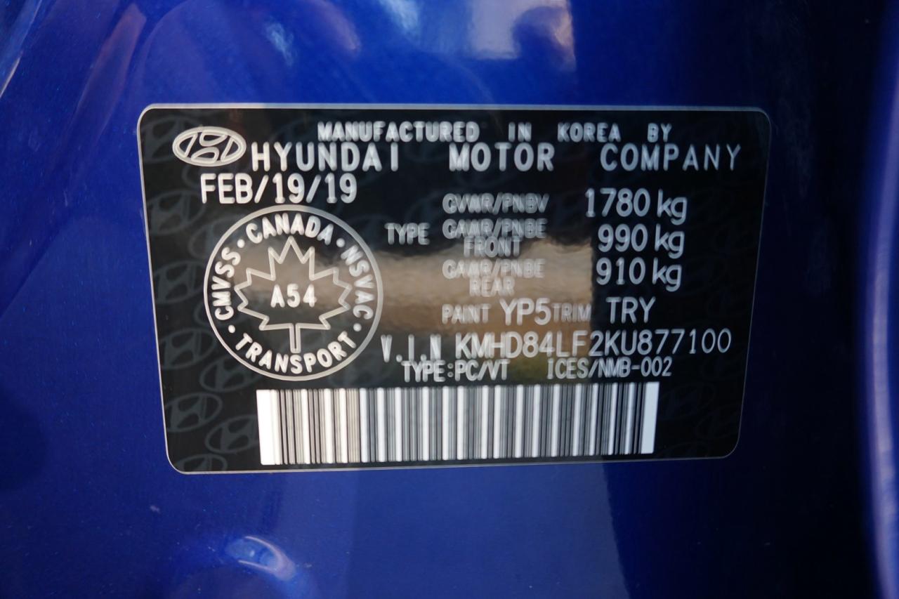 2019 Hyundai Elantra PREFERRED CERTIFIED *ACCIDENT FREE* CAMERA BLUETOOTH HEATED B.SPOT SUNROOF CRUISE ALLOYS - Photo #41