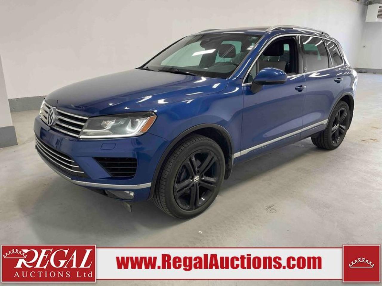 Used 2017 Volkswagen Touareg Wolfsburg for sale in Calgary, AB