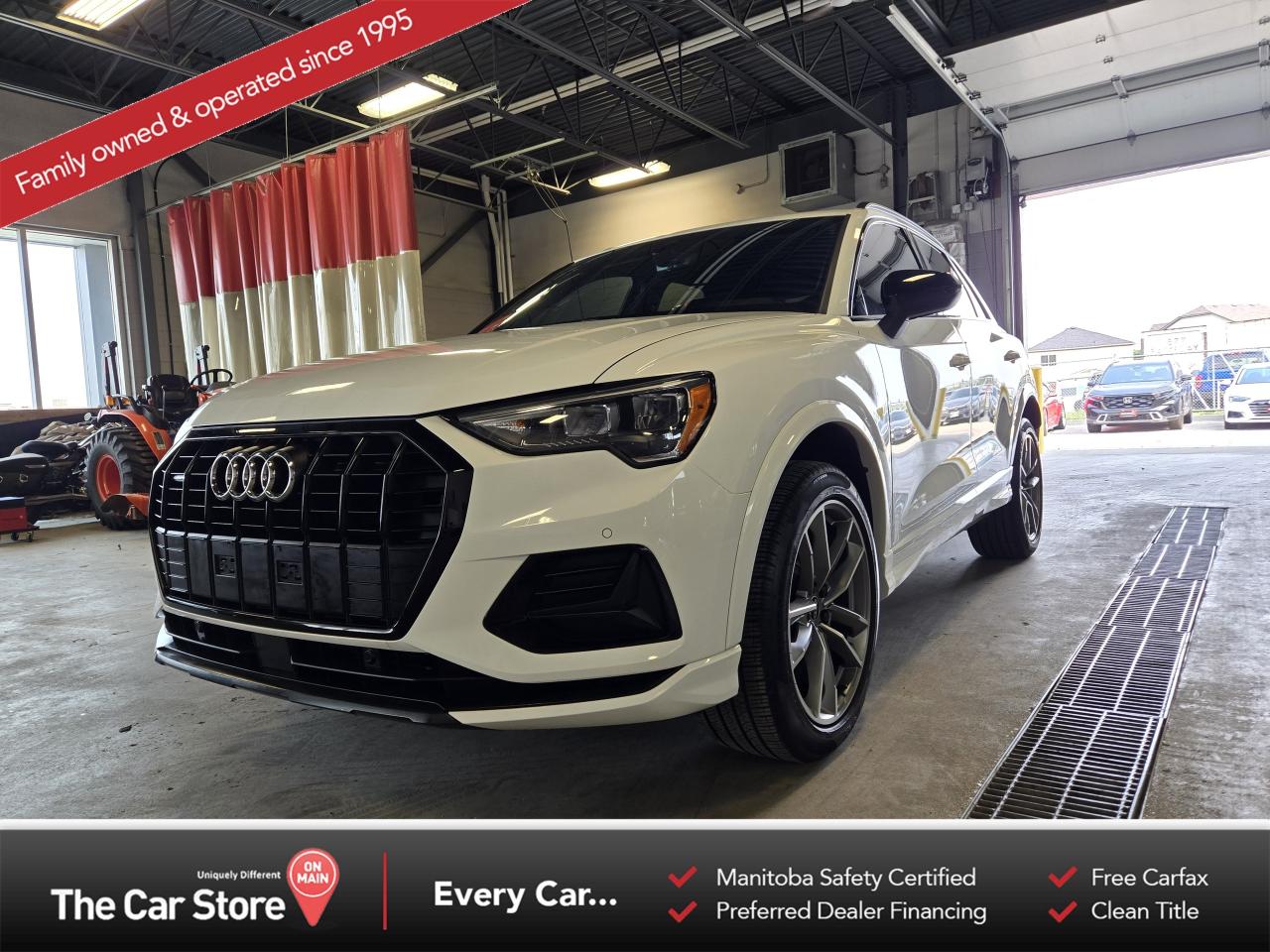 Used 2022 Audi Q3 Quattro| Black Optics | 1 Owner | Clean Title for sale in Winnipeg, MB