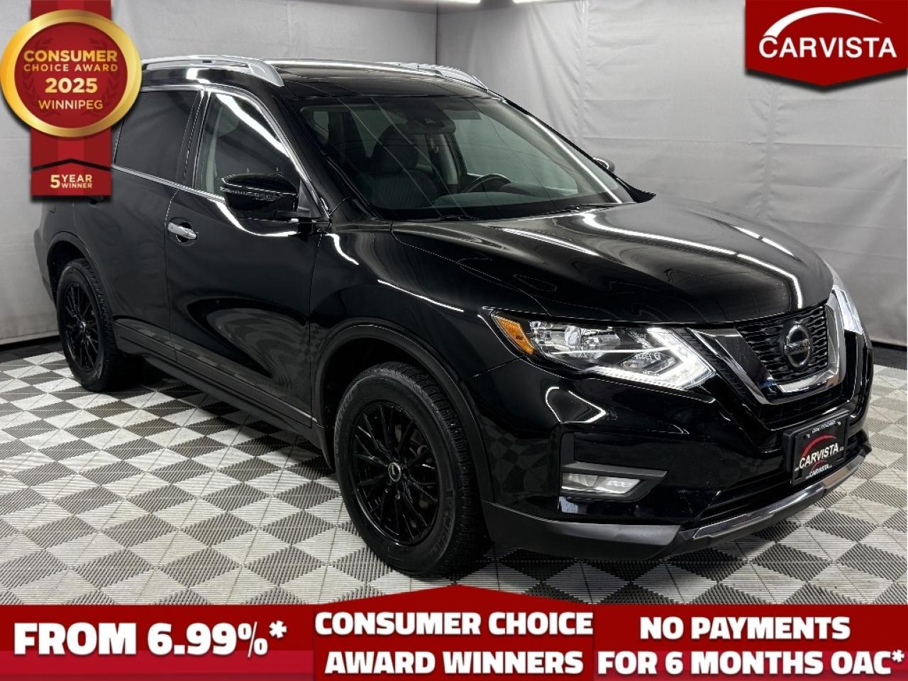 Used 2020 Nissan Rogue SV AWD - PANO SUNROOF/1 OWNER - for sale in Winnipeg, MB