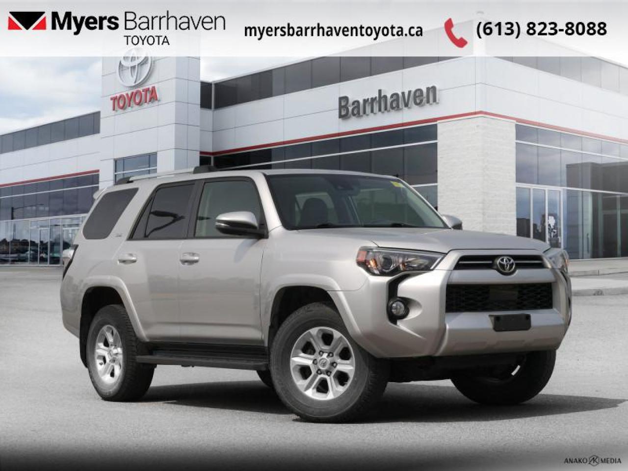 Used 2020 Toyota 4Runner SR5  - Sunroof -  Apple CarPlay - $391 B/W for sale in Ottawa, ON