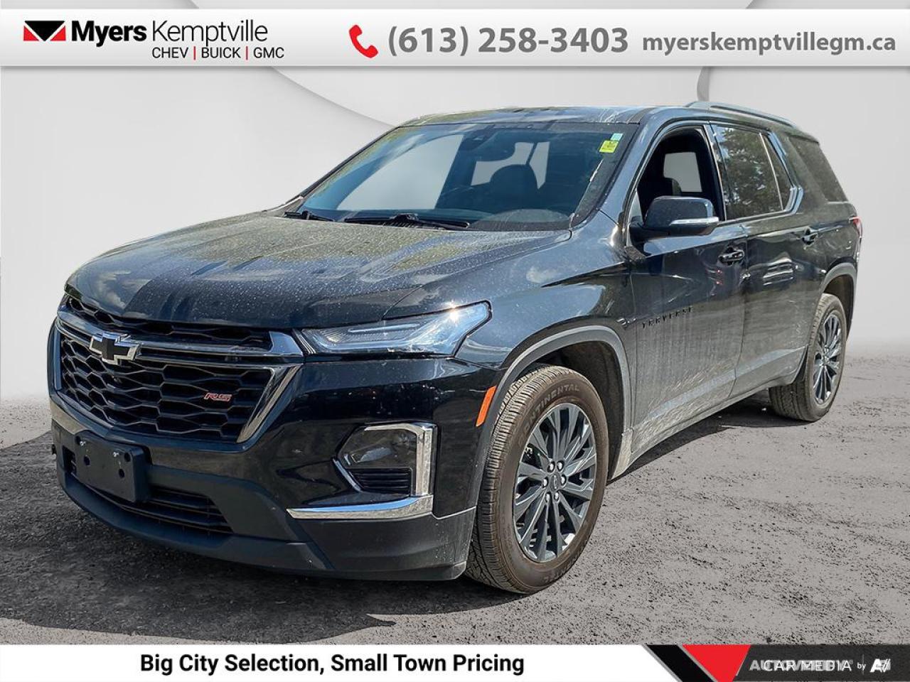 Used 2023 Chevrolet Traverse RS  - Leather Seats -  Premium Audio for sale in Kemptville, ON